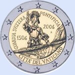 2 euros Vatican 2006
